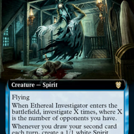 Ethereal Investigator (Extended Art) [Innistrad: Crimson Vow Commander]
