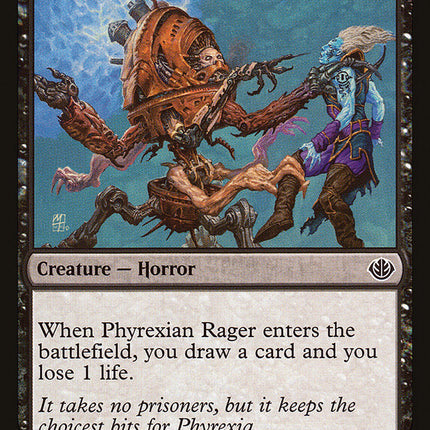 Phyrexian Rager (Garruk vs. Liliana) [Duel Decks Anthology]