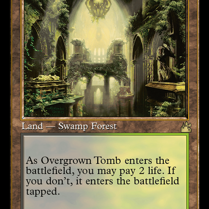 Overgrown Tomb (Retro) [Ravnica Remastered]