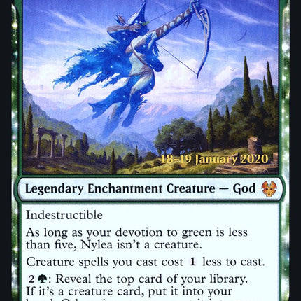 Nylea, Keen-Eyed [Theros Beyond Death Prerelease Promos]