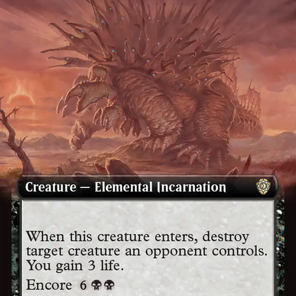 Lamentation (Extended Art) [Lorwyn Eclipsed Commander]