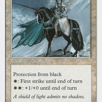 Order of the White Shield [Fifth Edition]