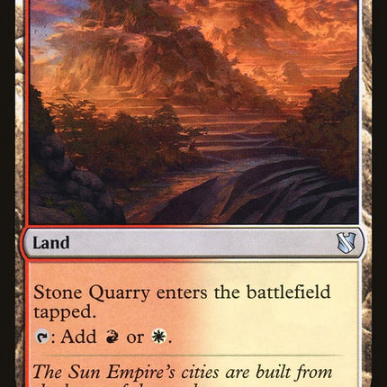 Stone Quarry [Commander 2019]