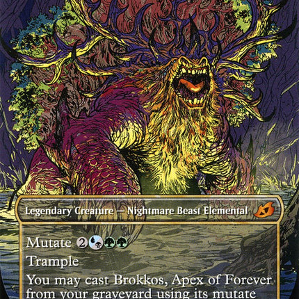Brokkos, Apex of Forever (Showcase) [Ikoria: Lair of Behemoths]