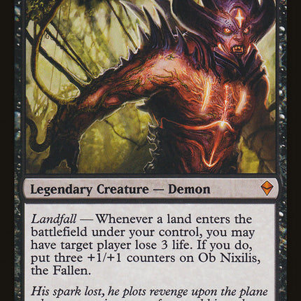 Ob Nixilis, the Fallen [Zendikar]