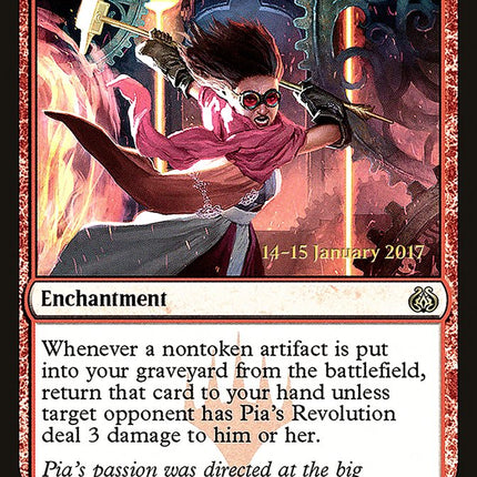 Pia's Revolution [Aether Revolt Prerelease Promos]