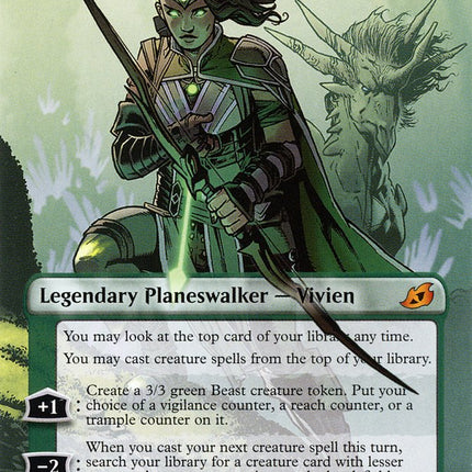 Vivien, Monsters' Advocate (Borderless) [Ikoria: Lair of Behemoths]