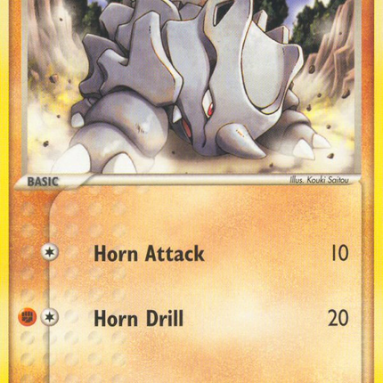 Rhyhorn (62/106) [EX: Emerald]
