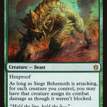 Siege Behemoth [Commander Anthology]