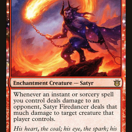 Satyr Firedancer [Born of the Gods]