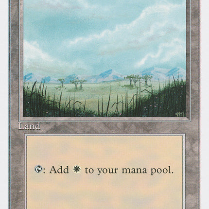 Plains (Trees on Plain / Signature on Right) [Fourth Edition]