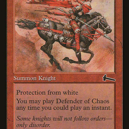 Defender of Chaos [Urza's Legacy]