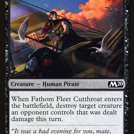 Fathom Fleet Cutthroat [Core Set 2020]