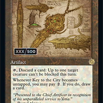 Key to the City (Retro Schematic) (Serialized) [The Brothers' War Retro Artifacts]