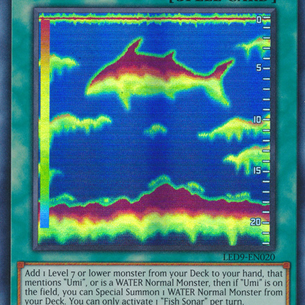 Fish Sonar [LED9-EN020] Ultra Rare
