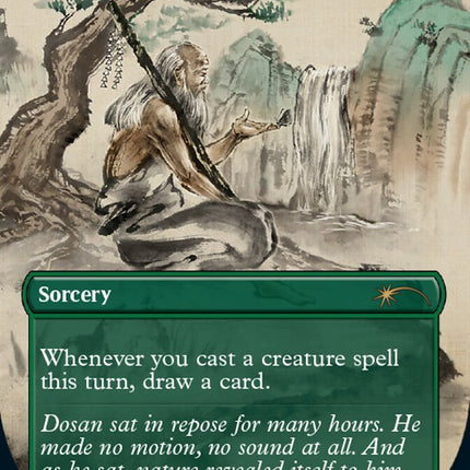 Glimpse of Nature (Borderless) [Secret Lair Countdown Kit]