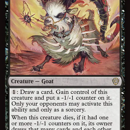 Oft-Nabbed Goat [Lorwyn Eclipsed Commander]