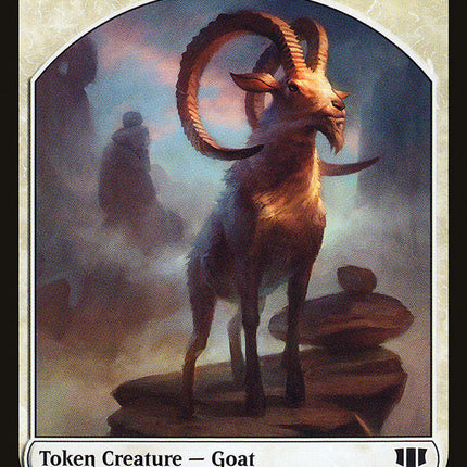 Wurm (033/036) // Goat Double-Sided Token [Commander 2014 Tokens]