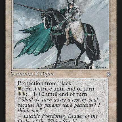 Order of the White Shield [Ice Age]