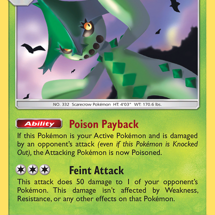Cacturne (20/168) [Sun & Moon: Celestial Storm]