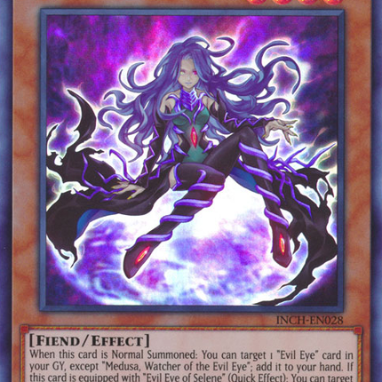 Medusa, Watcher of the Evil Eye [INCH-EN028] Super Rare