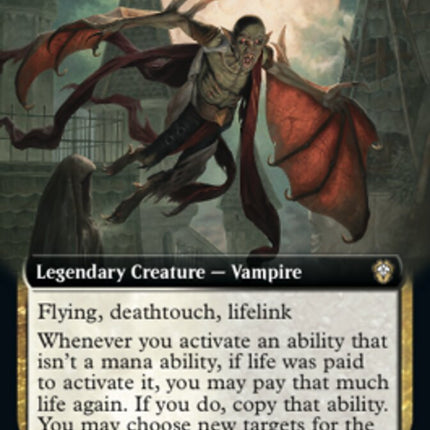 Verrak, Warped Sengir (Extended Art) [Dominaria United Commander]