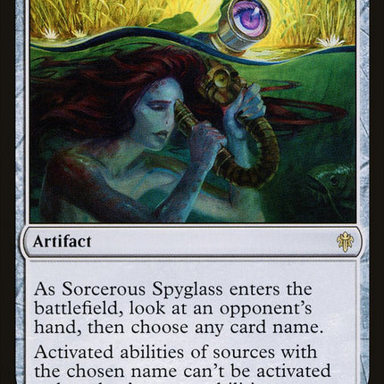 Sorcerous Spyglass [Throne of Eldraine]
