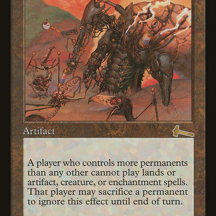 Damping Engine [Urza's Legacy]