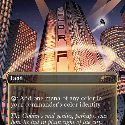 Command Tower (1989) (Rainbow Foil) [Secret Lair Drop Series]