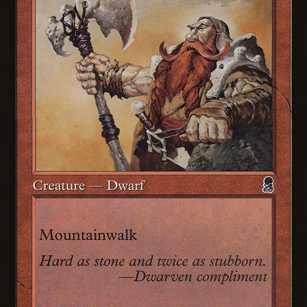 Dwarven Grunt [The List]