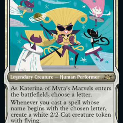 Katerina of Myra's Marvels (Showcase) (Galaxy Foil) [Unfinity]