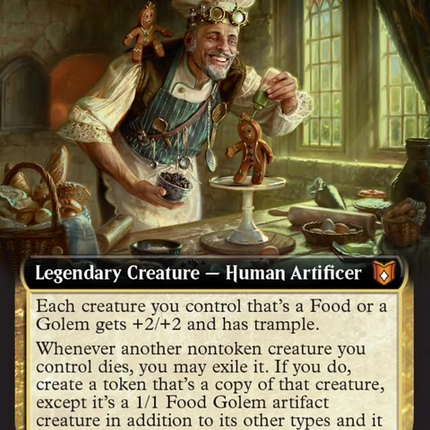Brenard, Ginger Sculptor (Extended Art) [Wilds of Eldraine Commander]
