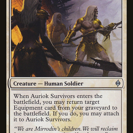 Auriok Survivors [New Phyrexia]