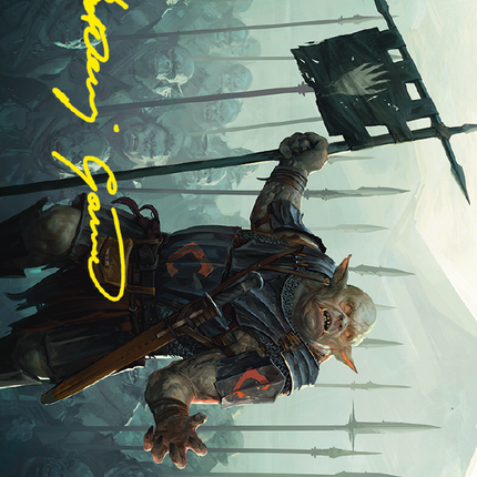 Ugluk of the White Hand Art Card (Gold-Stamped Signature) [The Lord of the Rings: Tales of Middle-earth Art Series]