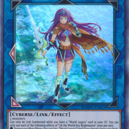 Lib the World Key Blademaster [DUOV-EN023] Ultra Rare