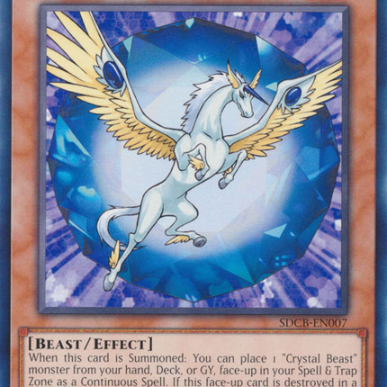 Crystal Beast Sapphire Pegasus [SDCB-EN007] Common