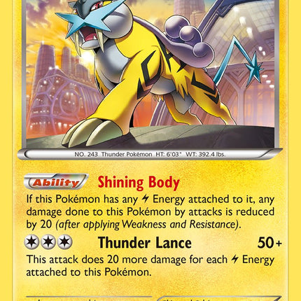 Raikou (55/162) (Cosmos Holo) (Blister Exclusive) [XY: BREAKthrough]