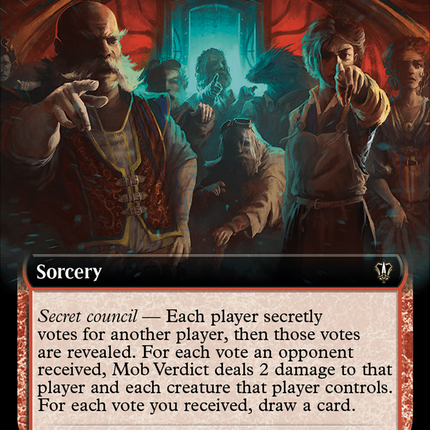 Mob Verdict (Extended Art) [Murders at Karlov Manor Commander]