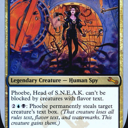 Phoebe, Head of S.N.E.A.K. (Unfinity Foil Edition) [The List]