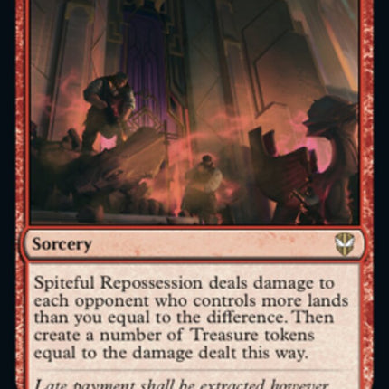 Spiteful Repossession [Streets of New Capenna Commander]