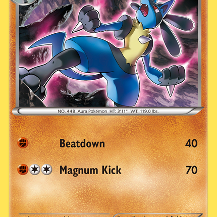 Lucario (47/124) [XY: Fates Collide]