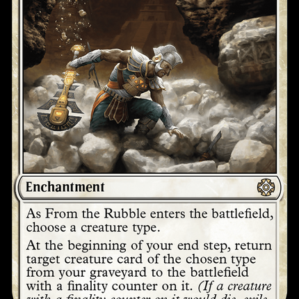 From the Rubble [The Lost Caverns of Ixalan Commander]