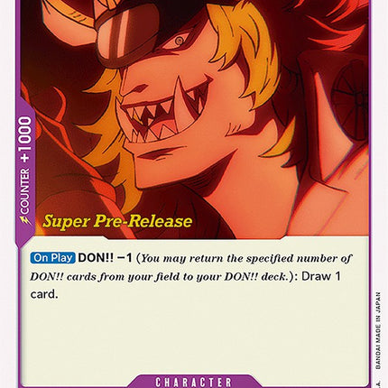Sasaki [Super Pre-Release Starter Deck: Animal Kingdom Pirates]