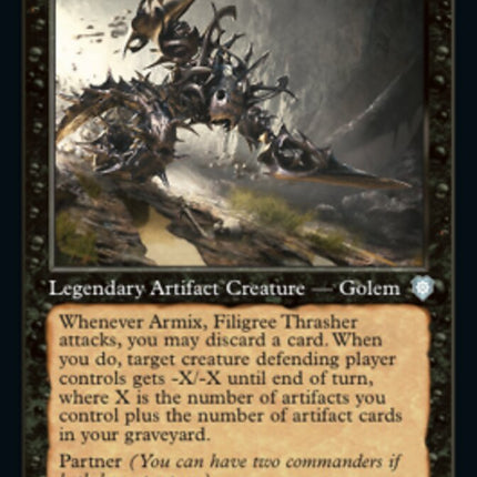 Armix, Filigree Thrasher (Retro) [The Brothers' War Commander]