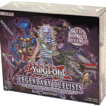Legendary Duelists: Immortal Destiny - Booster Box (1st Edition)