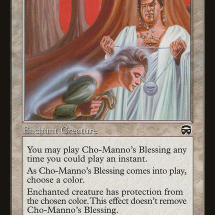 Cho-Manno's Blessing [Mercadian Masques]