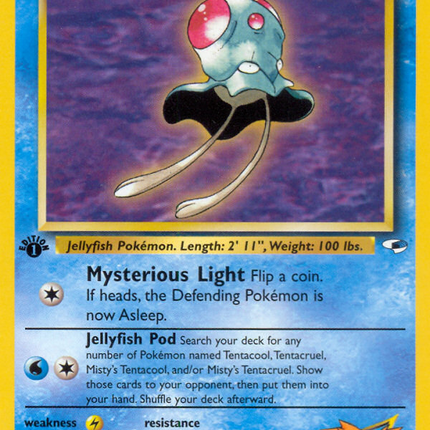 Misty's Tentacool (32/132) [Gym Heroes 1st Edition]