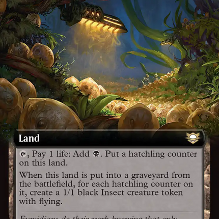 Eumidian Hatchery (Extended Art) [Edge of Eternities Commander]