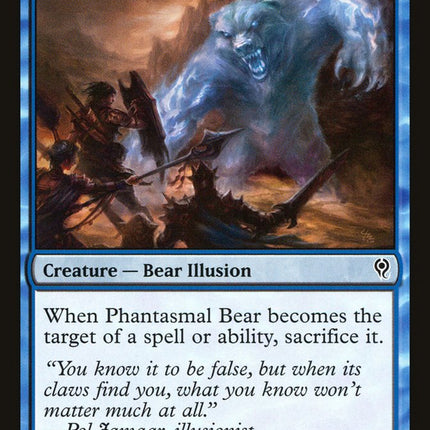 Phantasmal Bear [Duel Decks: Jace vs. Vraska]