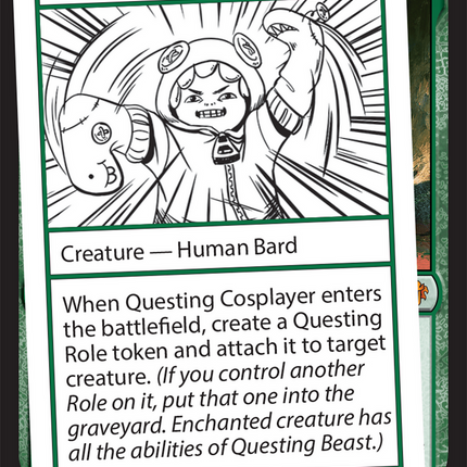 Questing Cosplayer [Mystery Booster 2 Playtest Cards]